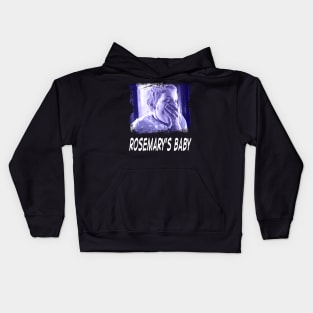 Chic Horror Chronicles Rosemary's Tees for the Connoisseur of Dark Fashion Kids Hoodie
